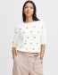 Top Byottoline Flower Marshmallow White