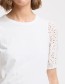 T-shirt Bysummer Puff Sleeve Marshmallow