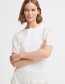 T-shirt Bysummer Puff Sleeve Marshmallow