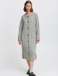 Vest Lang Bynello Mid Grey Melange