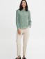 Blouse Byjosa Puff Ming Green Mix