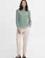 Blouse Byjosa Puff Ming Green Mix