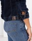 Jeans Dahlia Straight Leg Blue Denim