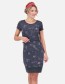 Jurk Coletteak B Marine Melange