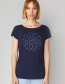 T-shirt Dandelion Breeze Deep Navy