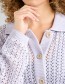 Cardigan Knitted Rosendal Crochet Thistle
