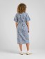 Jurk Orrefors Wave Tiles Blue
