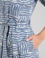 Jurk Orrefors Wave Tiles Blue