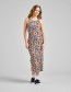 Dedicated jurk met sunflower print in zachte ribkwaliteit