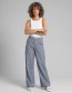 zomerse jeans met witte streep van dedicated