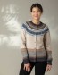 Het ERIBÉ Alpine vest in merino lamswol in de kleur Taurus