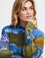 Blouse Lang Farabekka Peacoat Mix