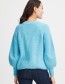 Vest Kort Open Frbeverly Ethereal Blue Melange