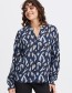 Blouse Frflowy Navy