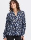 Blouse Frflowy Navy