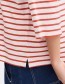 T-shirt Frsiva Poinsettia Stripe Mix