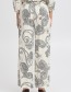 Pantalon Froline Paisley Black White