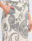 Pantalon Froline Paisley Black White