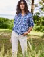 Blouse Maddie Blauw