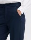 tijdloze donkerblauwe pantalon
