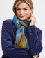 Sjaal Handmade Farabekka Blauw
