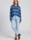 duurzame donkerblauwe trui van Fristed by Himalaya clothing