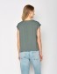 T-shirt Nature Deer River Dirty Olive