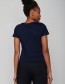T-shirt Nature Stork Sun Navy