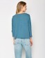 Longsleeve  3/4 Animal Bird Branch Sloppy Blue
