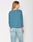 Longsleeve  3/4 Animal Bird Branch Sloppy Blue