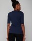 T-shirt Cat Hole Navy