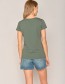 T-shirt Animal Sloth Victory Olive