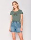 T-shirt Animal Sloth Victory Olive