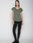 T-shirt Basic Cool Moos Green