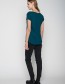 T-shirt Basic Cool Petrol Green