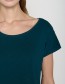 T-shirt Basic Cool Petrol Green