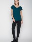 T-shirt Basic Cool Petrol Green