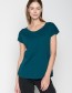 T-shirt Basic Cool Petrol Green