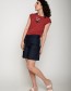 T-shirt Bike Panda Tender Scarlet Red