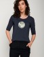 T-shirt Bike Planet Deep Navy