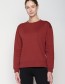 Sweater Canty Organic Basic Red Berry