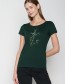T-shirt Nature Bird Reed Dark Forest
