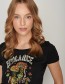 T-shirt Nature Nice Trip Zwart