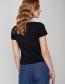 T-shirt Nature Nice Trip Zwart