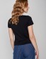 T-shirt Nature Nice Trip Zwart
