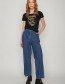 T-shirt Nature Nice Trip Zwart