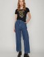 T-shirt Nature Nice Trip Zwart