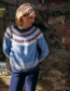 Trui Merino Alpine Iris
