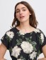Jurk Bymoella Flower Black