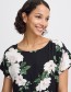 Jurk Bymoella Flower Black